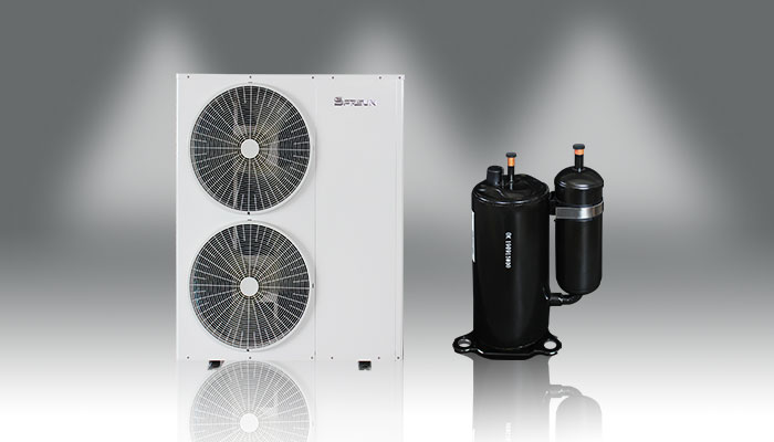 air source heat pump compressor compresor pompa de caldura sursa de aer