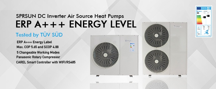 ERP A+++ DC Inverter Heat Pump Pompă de căldură ERP A+++ DC Inverter