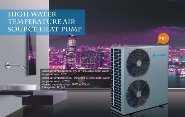 high temperature heat pump pompa de caldura de inalta temperatura