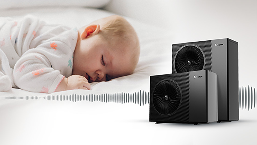 SPRSUN Pompă de căldură R290 cu zgomot foarte scăzut