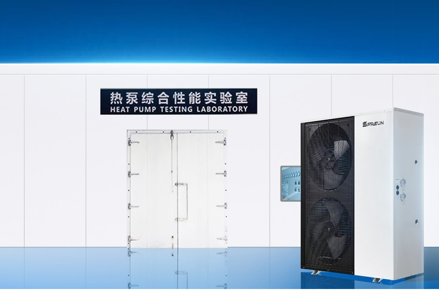 SPRSUN laborator de testare a pompelor de căldură