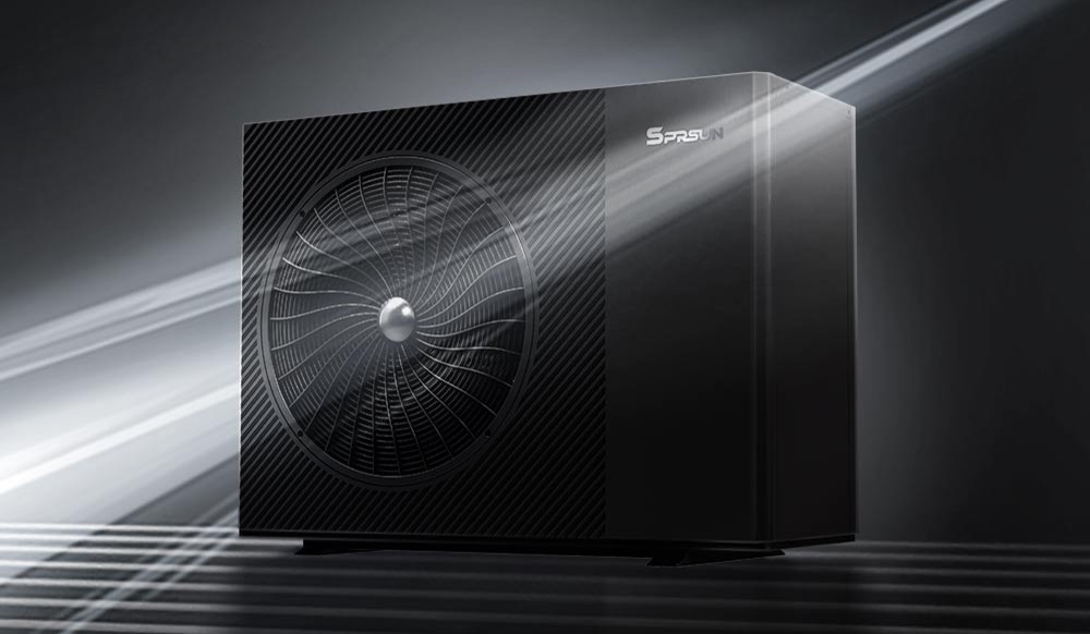 SPRSUN Aspect pompă de căldură R290