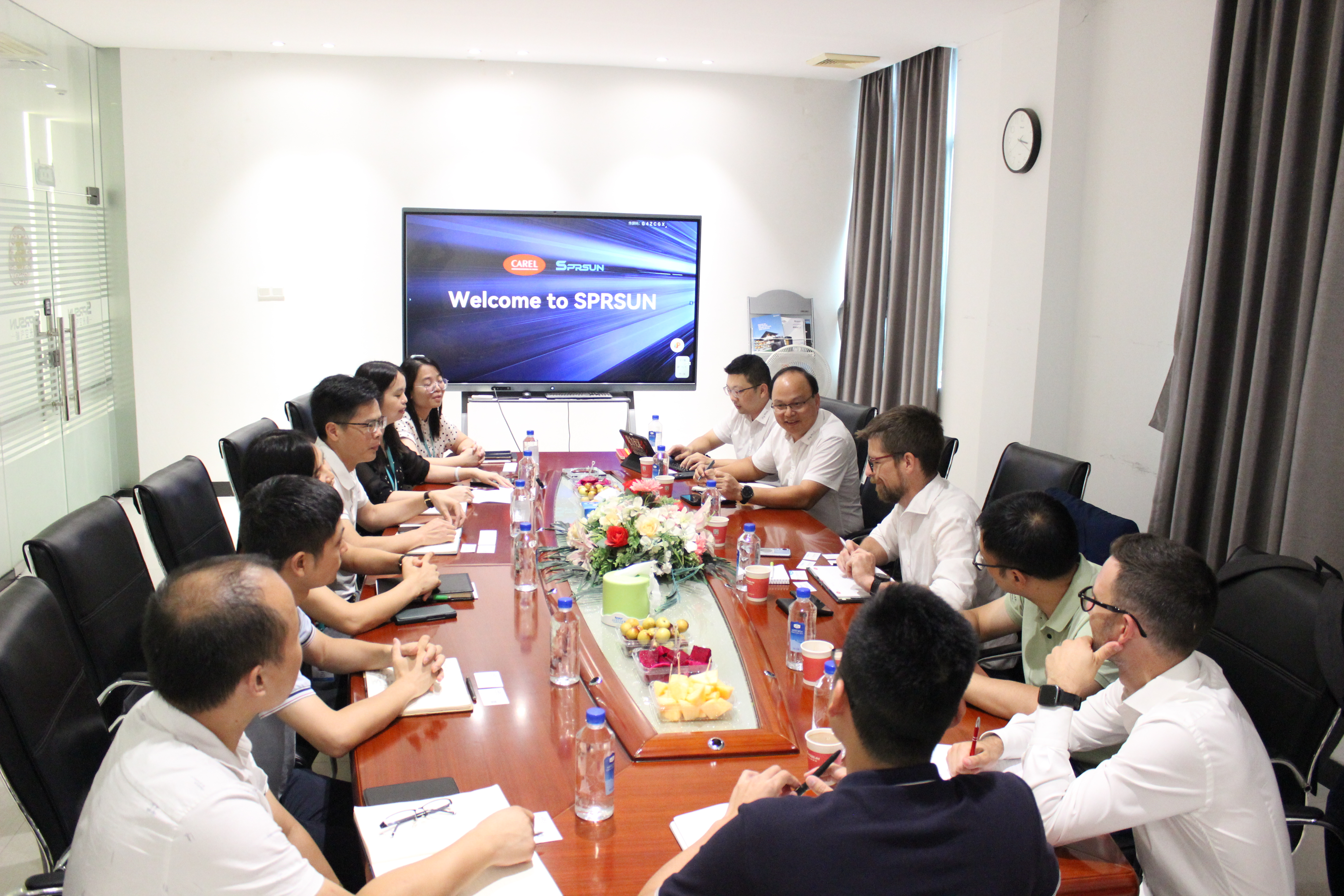 Reprezentanții CAREL vizitează SPRSUN