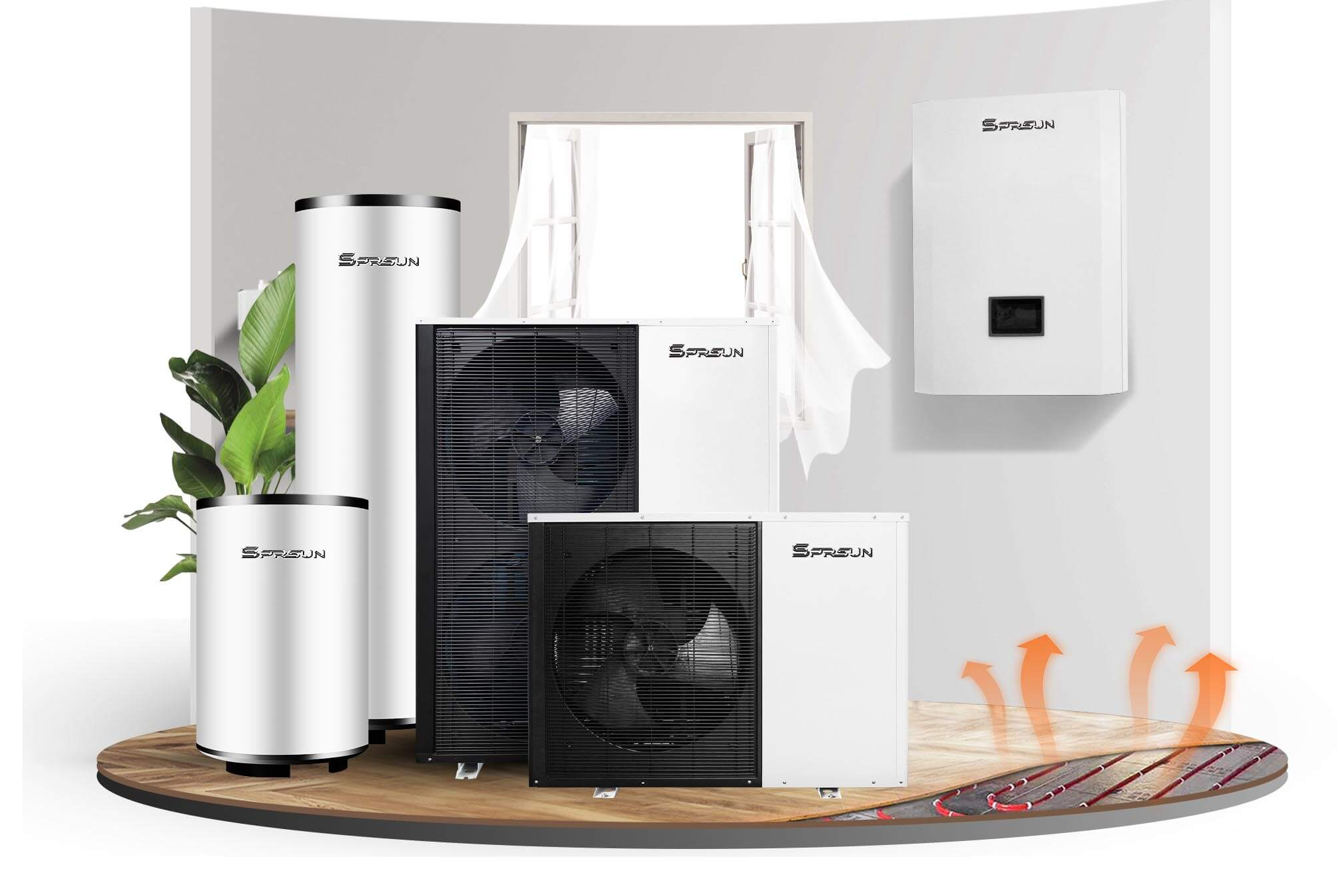 pompă de căldură all-in-one