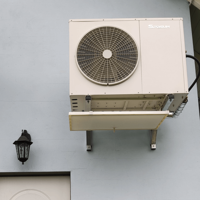 albă SPRSUN pompă de căldură