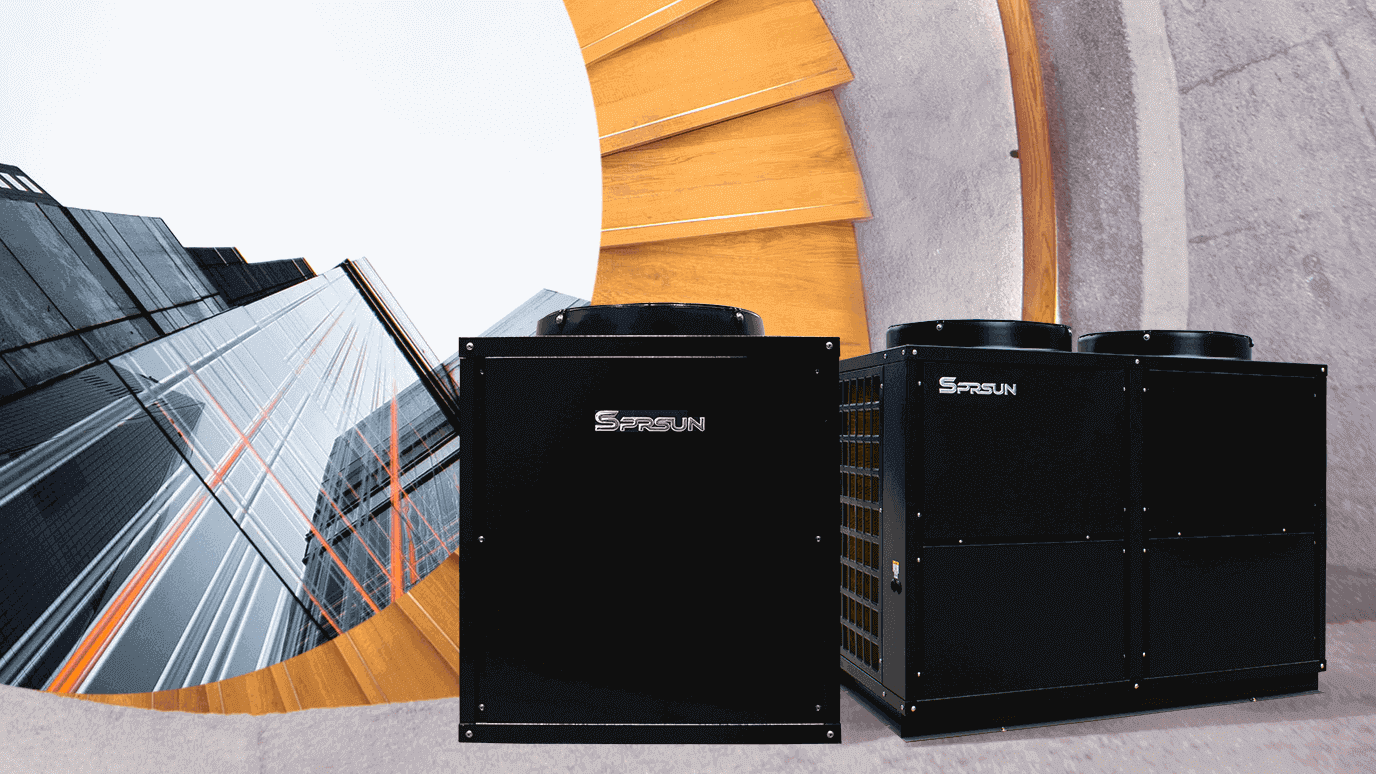 SPRSUN pompă de căldură pentru clădire comercială