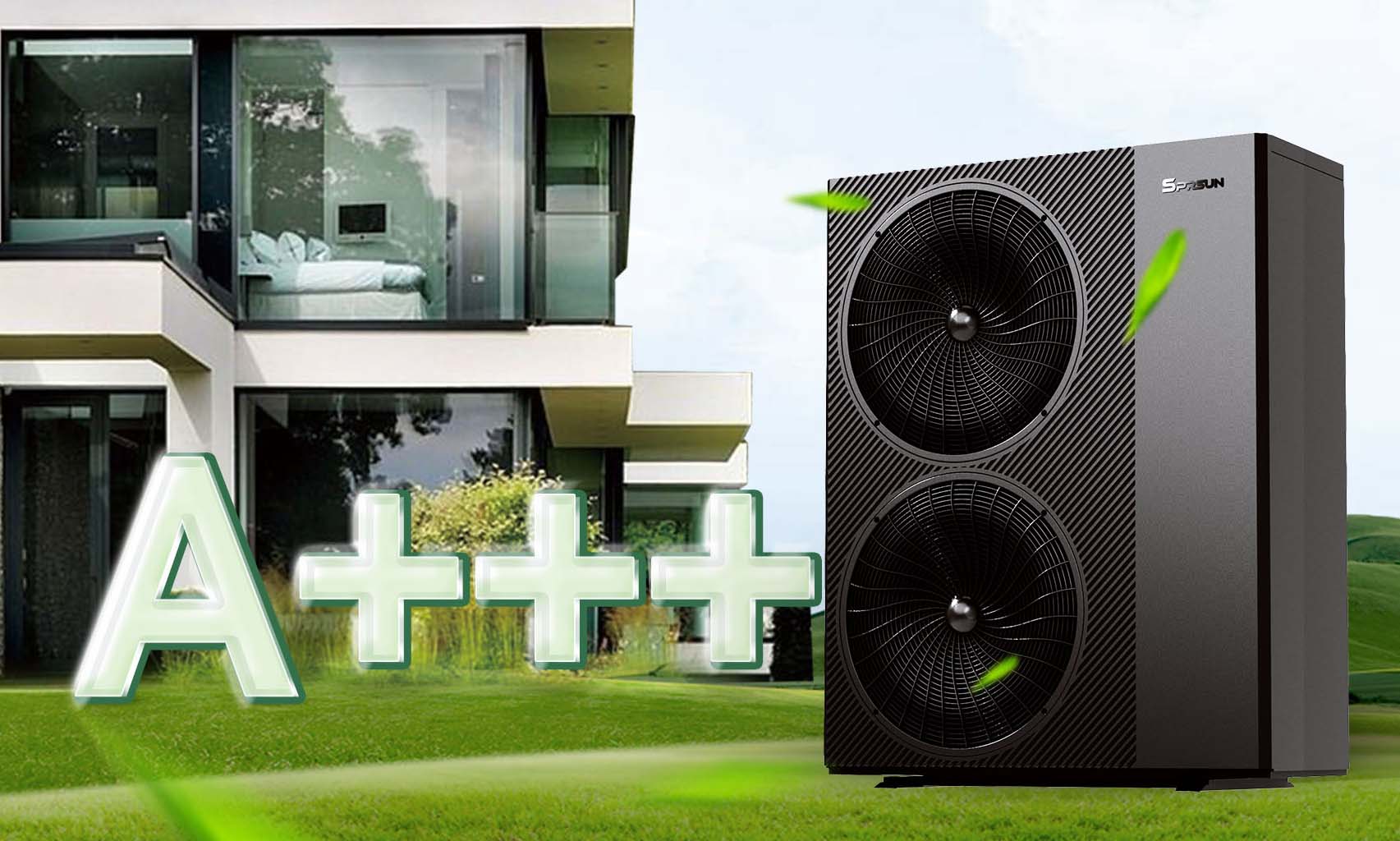 SPRSUN Pompă de căldură A++
