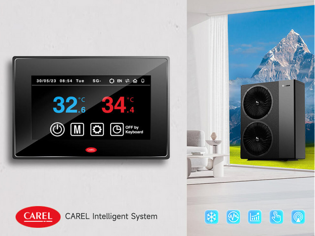 SPRSUN Pompă de căldură R290 cu regulator CAREL