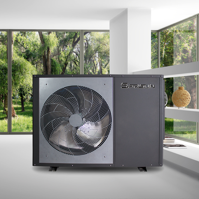 R32 ERP A+++ 12KW EVI DC Inverter Pompe de căldură aer-apă - tip monobloc