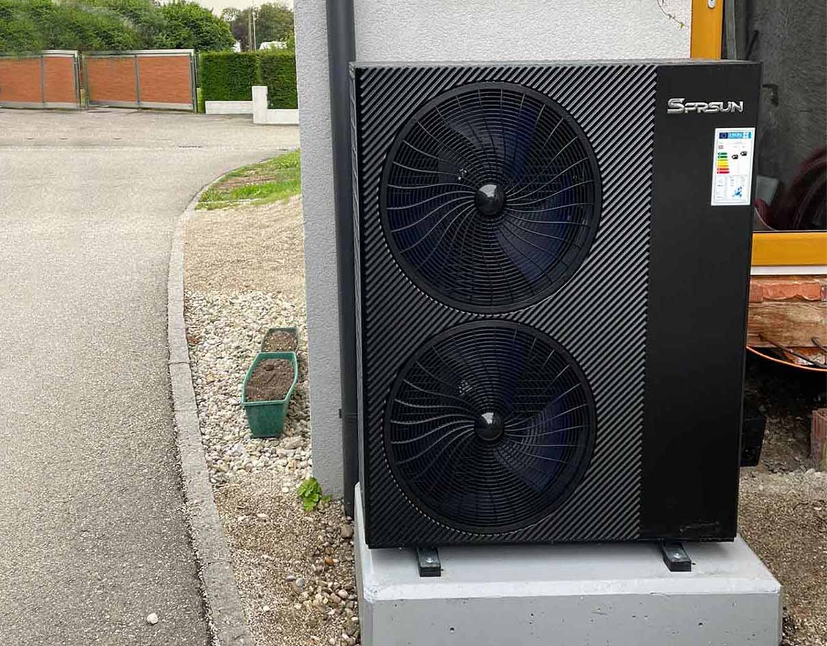 Pompă de căldură cu sursă de aer