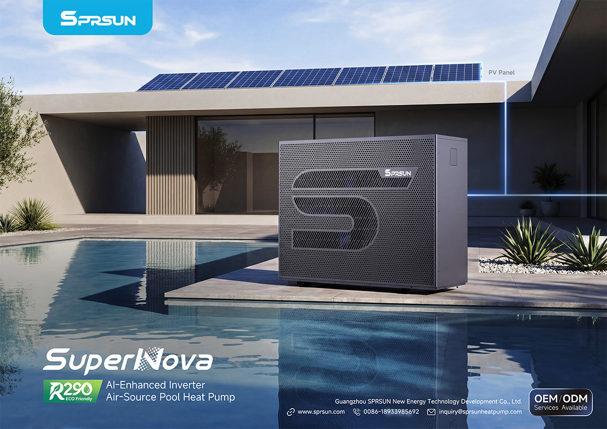 R290 swimming pool heat pump Pompa de caldura pentru piscina R290
