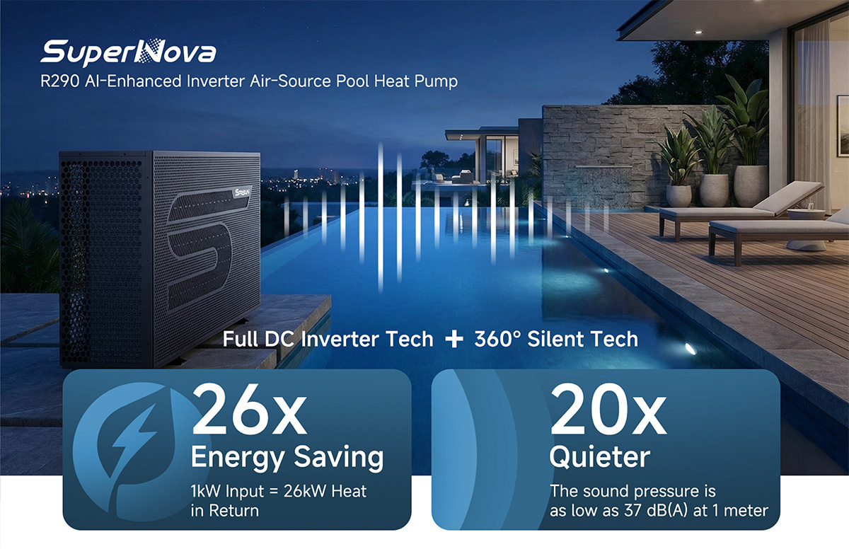 R290 swimming pool heat pump-2 Pompa de caldura pentru piscina R290-2
