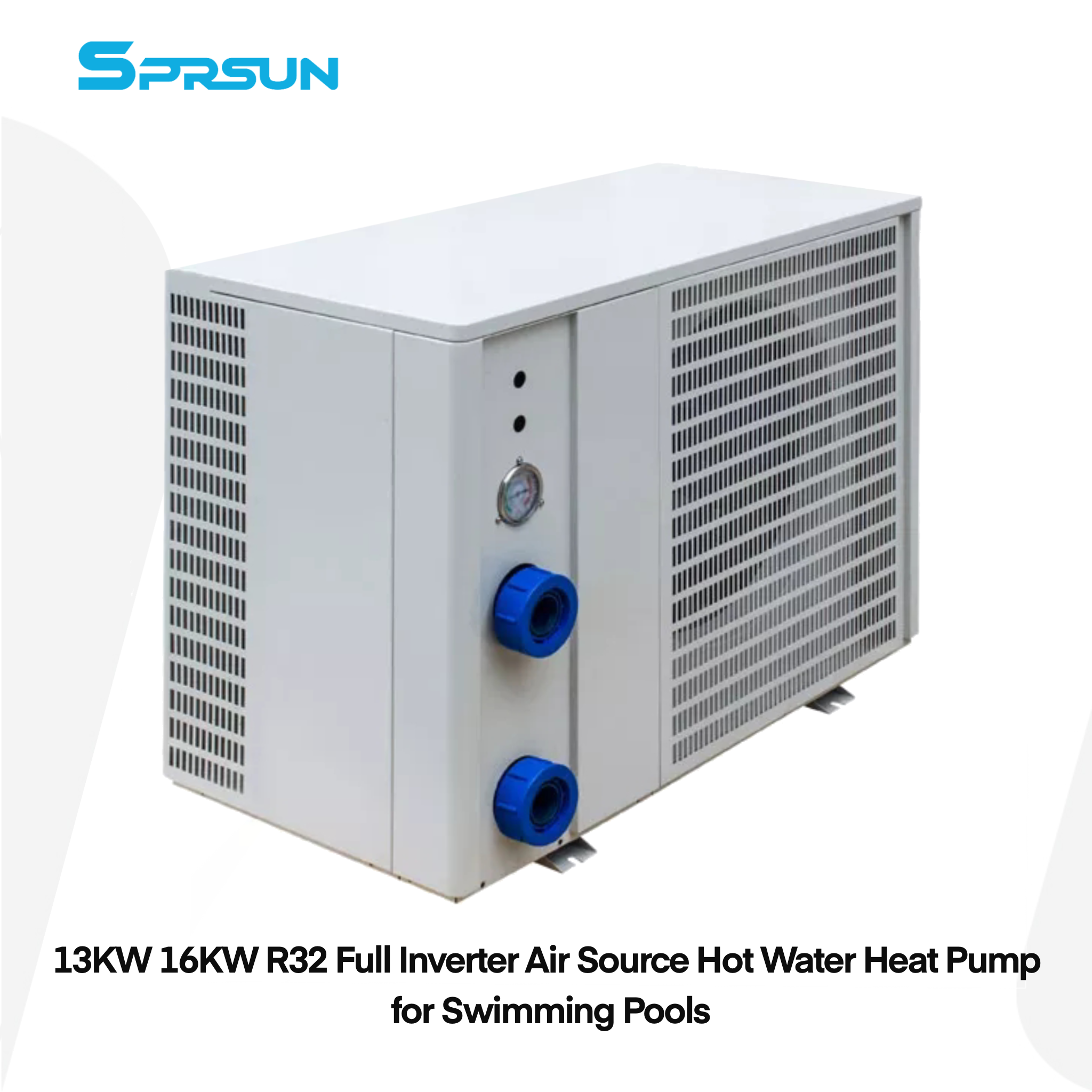 SPRSUN Pompă de căldură cu sursă de aer monobloc invertor DC 16-18KW