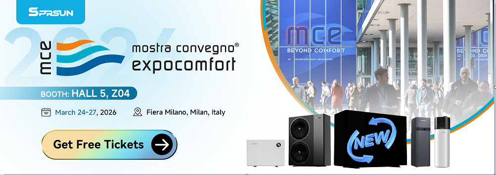 Alăturați-vă SPRSUN la MCE 2026 din Milano