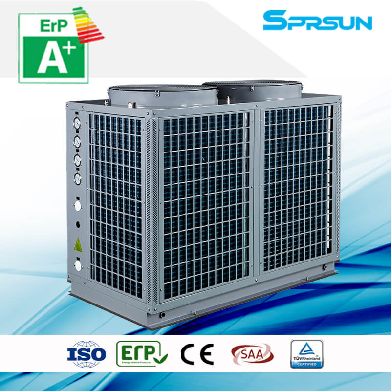 Pompă de căldură cu sursă de aer EVI 28KW-40KW -25℃ pentru vreme rece, apă caldă și încălzire prin pardoseală 