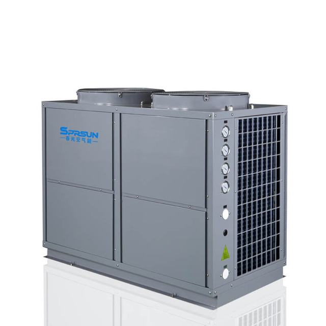 Pompă de căldură cu sursă de aer EVI 28KW-40KW -25℃ pentru vreme rece, apă caldă și încălzire prin pardoseală 