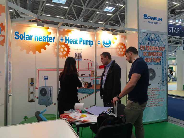SPRSUN Pompe de căldură EVI la Intersolar 2019
