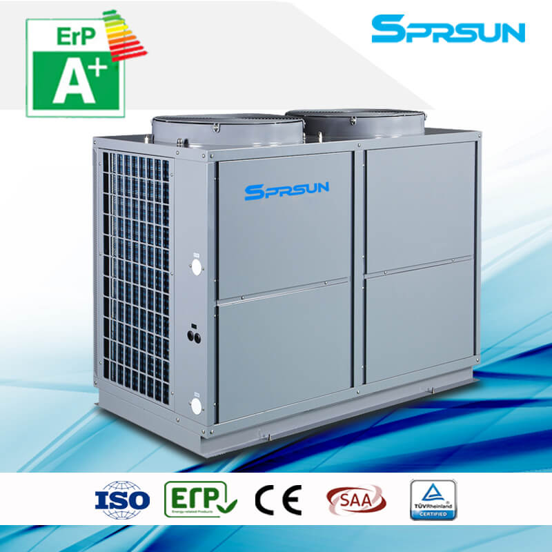 Pompă de căldură cu sursă de aer EVI 28KW-40KW -25℃ pentru vreme rece, apă caldă și încălzire prin pardoseală 